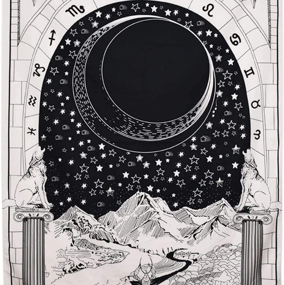 The Moon tapestry - Picture 3 of 4